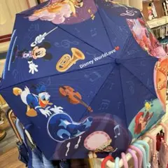 サイン入り東京ディズニーリゾート 舞浜フェイス　折り畳み日傘兼雨傘 サイン入り東京ディズニーリゾート 舞浜フェイス 折り畳み日傘兼雨傘