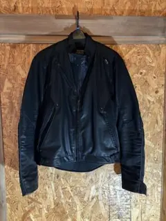 【美品】ライダースレザージャケット　M
