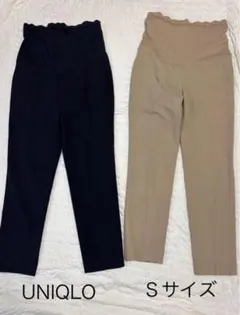 UNIQLO マタニティパンツ Sサイズ　２枚セット