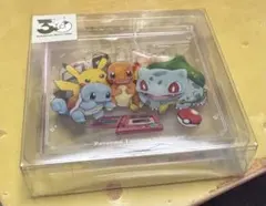 ポケモンセンター限定 アクリルブロック カントー ピカチュウ ヒトカゲ 