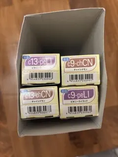 白髪染め　ヘアカラー剤 4本セット c13 c9 peLI chCNのサムネイル