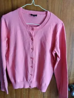 TALBOTS ピンク カーディガン M