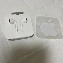Apple 有線　ライトニング　イヤホン　ステッカー付き