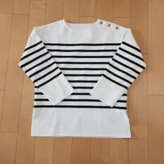 お値下げしました。ストライプ 長袖カットソー