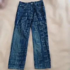 PELLE PELLE 総柄ビンテージダメージ加工 デニムパンツのサムネイル