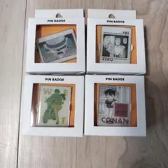 コナン ピンバッジ4個セット