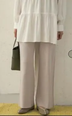 URBAN RESEARCH DOORS ニットイージーパンツ　ウエストゴム