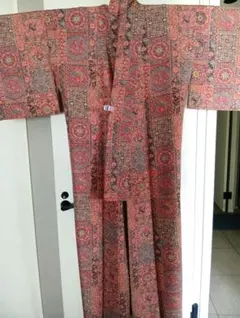 きもの　小紋 正絹(袷)　更紗　きものやまとのサムネイル