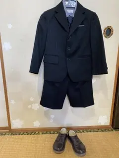 フォーマルスーツ男の子110cm靴セット