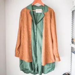 【美品】the dallas シャツ サイズ2 ダラス ペイズリー柄のサムネイル