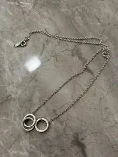 ✨極美品✨ ティファニー　ネックレス　インターロッキング　ダブルリング　ナロー 2025年最新】ティファニー インターロッキング リングの人気アイテム