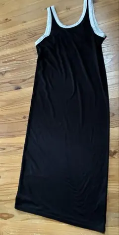 UNDER BAR ROW ノースリーブワンピース サイズ2 マウジー 黒