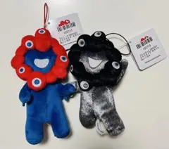 ミャクミャク カラフルぬいぐるみ 2個セット