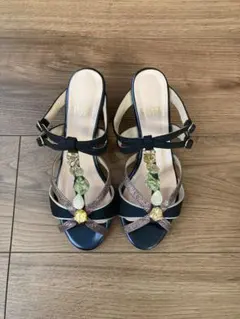 HIMIKO（卑弥呼）サンダル ステンドグラス ビジュー 22cmのサムネイル