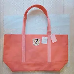 フェイラー　オールドテディ　トートバッグ　ピンク　大　LL