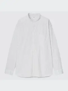 ユニクロ スタンドカラーシャツ