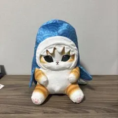 【新品】mofusand サメにゃん　和　BIGぬいぐるみ　ブルー