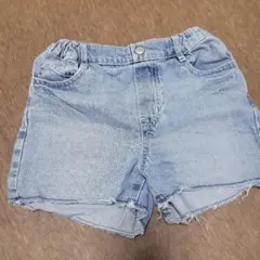 GU デニムショートパンツ 90cm ライトブルー