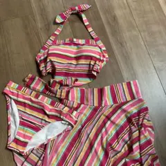 美品　ビキニパレオ　3点セット　11号