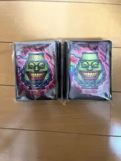 未開封　強欲な壺　スリーブ　プロテクター　遊戯王ニューロン　2セット