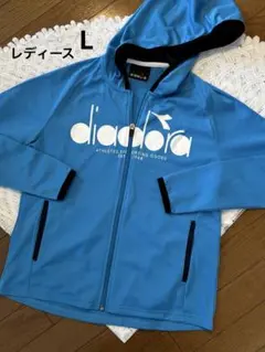 ディアドラレディース用「W ロゴジャケット (DTP9125-60)ジャケットL