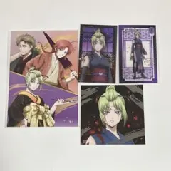 銀魂　吉原大炎上　ぶらり旅　ポストカードクリアシート　月詠神威阿伏兎