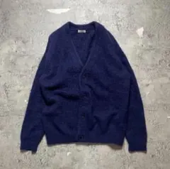 モヘア カーディガン