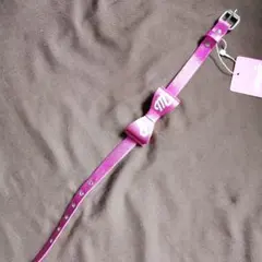 新品未使用♡アースマジック♡メタリックリボンチョーカー②