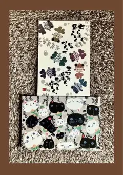 ポストカード　和柄　招き猫　金魚　絵葉書