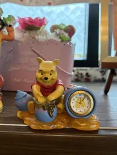 ディズニーストア くまのプーさん 時計 春まつりくじ フィギュア