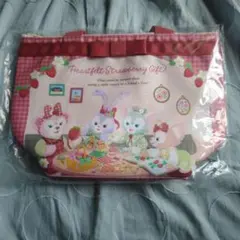 スーベニア　ランチケース　ハートフェルトストロベリーギフト　ダッフィー