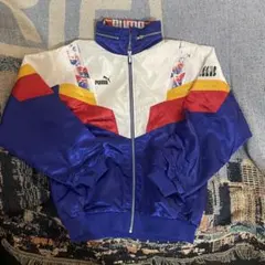 90s PUMAトラック レーシング ジャケット ナイロンジャケット Y2K