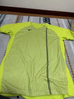 Mizuno 蛍光イエロー Tシャツ XL
