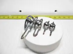 オールドガイド 4個セット（ 修理 修復 改造 フジ ダイワ シマノ がまかつのサムネイル
