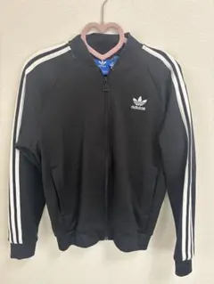 アディダス adidas トラックジャケット ブラック XS - メルカリ