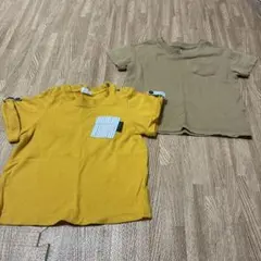 無地　ベビーTシャツ　80