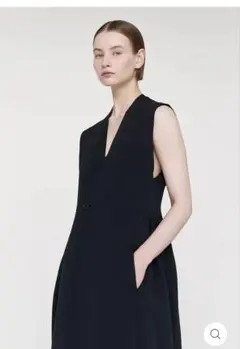 極美品◼️CFCL ロングベスト ジレ ブラック サイズ1 完売 - メルカリ