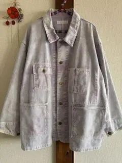 SETTO セット　ブリーチデニム　タイダイ　デニム　ジャケット　ブルゾン