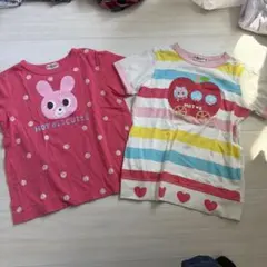 HOT BISCUITS ウサギデザイン Tシャツ 100cm