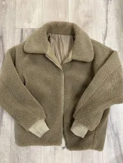 GU ブラウンフリースジャケット Sサイズ