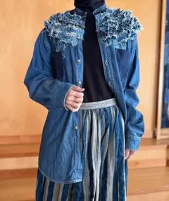 クッションカバーリメイク トップス fumika uchida vintage - メルカリ