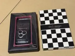 iPhone13Pro用ギルトデザイン製バンパー レッド