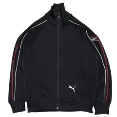 80s PUMA プーマ　トラックジャケット　ジャージ　ブラック