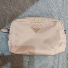 PRADA ナイロン ポーチ ピンク