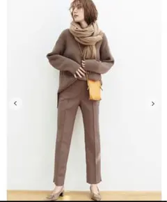 ミラオーウェン　センタープレスパンツ