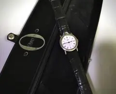 稼働 Obrey SOLID SILVER レディース腕時計 箱付