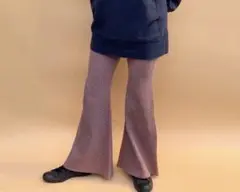 emasroom フレアパンツ