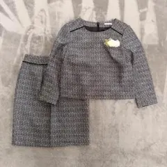 OPAQUE.CLIP ツイードセットアップ Mサイズ ツイード ブラック