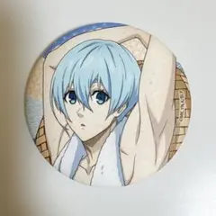 ブルーロック 極楽湯コラボ 氷織 羊 和紙風缶バッジ