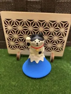 デコレ コンコンブル 富士山 猫 置物